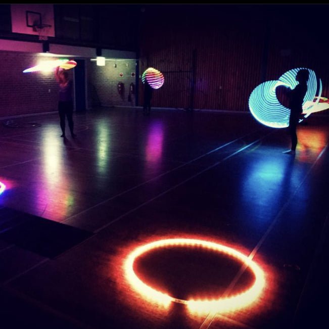 Rainbow Unicorn LED Hula Hoop - Hoop Empire