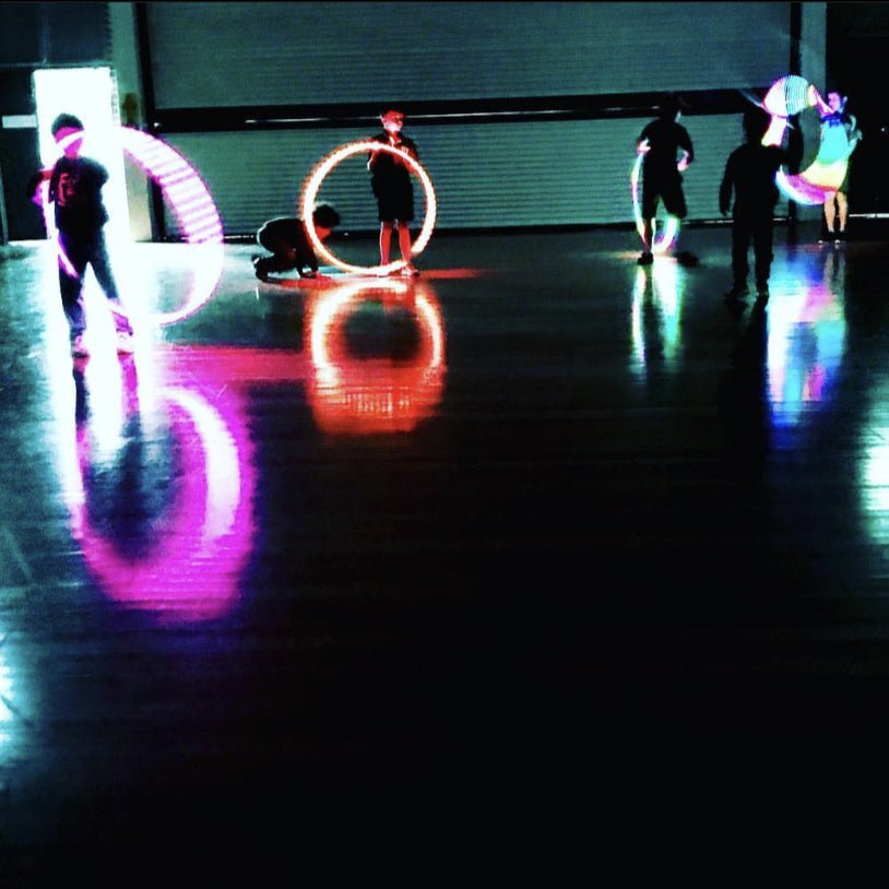 Rainbow Unicorn LED Hula Hoop - Hoop Empire